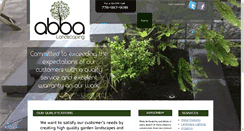 Desktop Screenshot of abbalandscaping.com